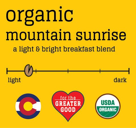 Organic Mountain Sunrise